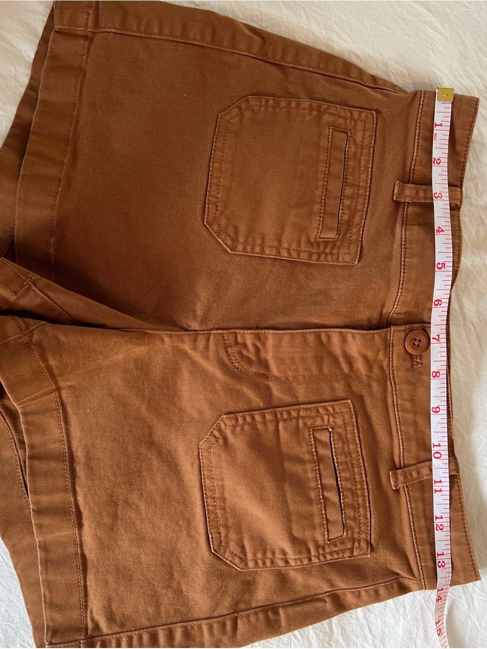 J. Crew Women's Rust Brown Shorts 0/XS - Picture 4 of 7